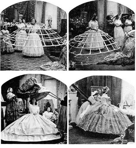 Why did the crinoline go out of fashion?