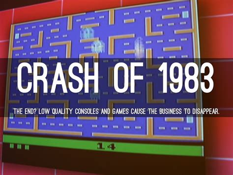Why did video games crash in 1983?