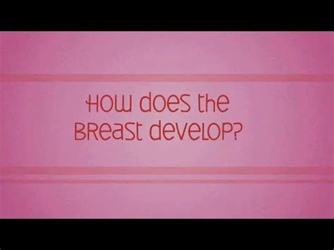 Why didn't my breasts develop?
