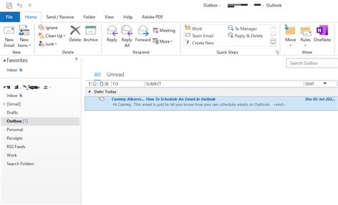 Why didn't my scheduled email send in Outlook?