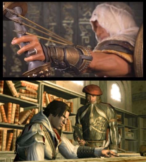 Why didn t Ezio lose a finger?