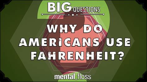 Why do Americans use Fahrenheit?