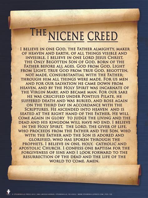 Why do Anglicans say the Nicene Creed?