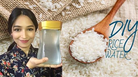 Why do Asians use rice water?