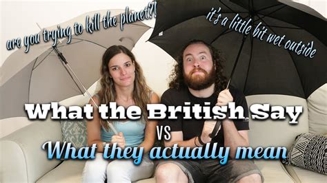 Why do British say love?