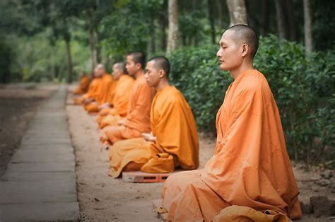 Why do Buddhist stretch their ears?
