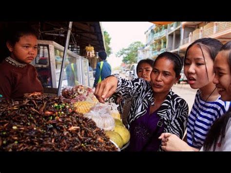 Why do Cambodians eat bugs?