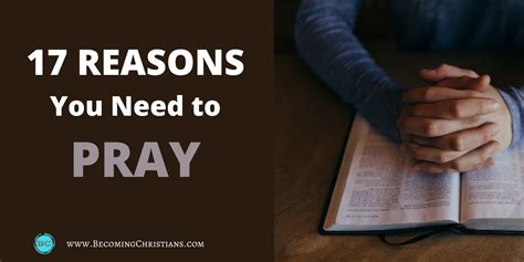 Why do Christians pray for?