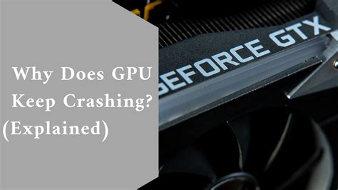 Why do GPU fail?