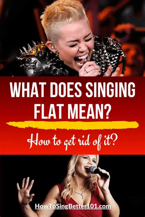 Why do I always sing flat?