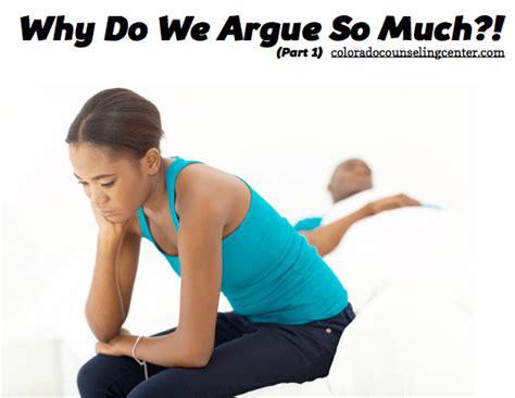 Why do I argue so much with my boyfriend?