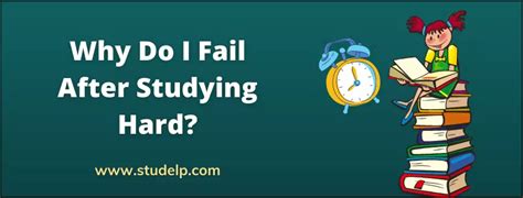Why do I fail even though I studied?