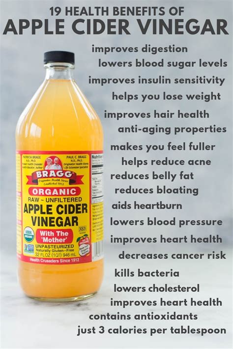 Why do I feel better after drinking apple cider vinegar?