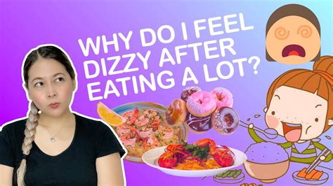 Why do I feel dizzy after eating?