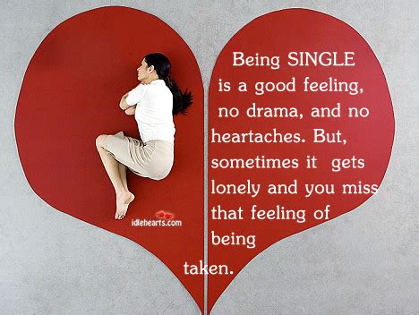 Why do I feel good being single?