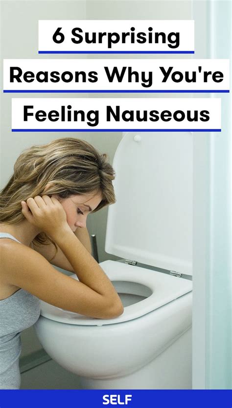 Why do I feel nauseous all the time but never throw up?