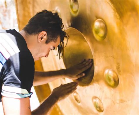 Why do I feel sick after a gong bath?