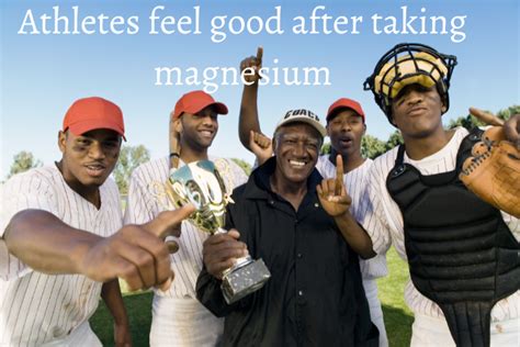 Why do I feel so good after taking magnesium?