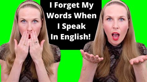 Why do I forget words when speaking?