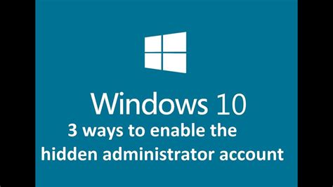 Why do I have 2 administrator accounts?