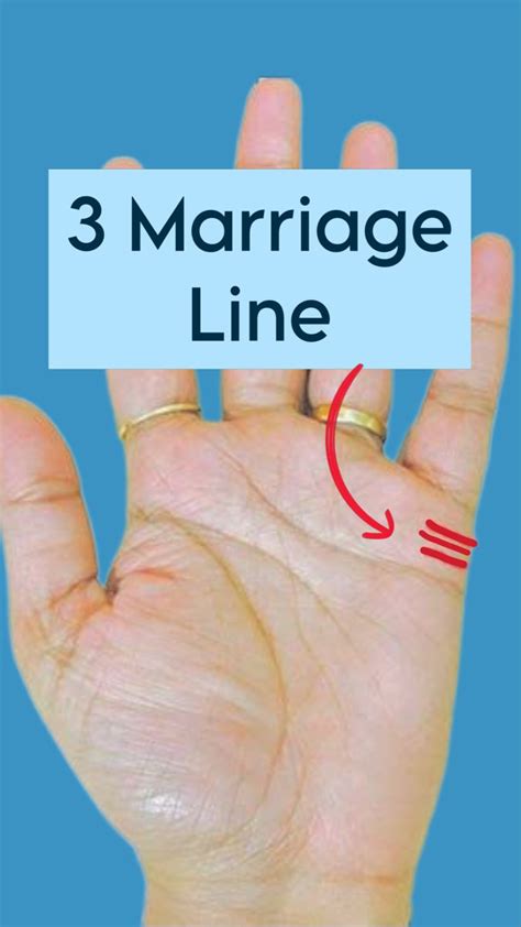 Why do I have 3 marriage lines?