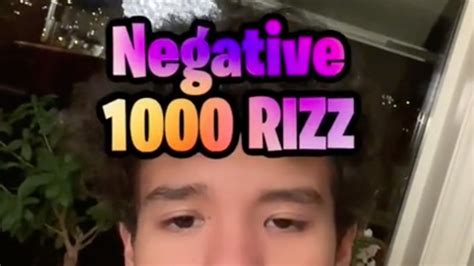 Why do I have negative Rizz?