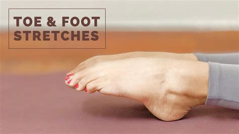 Why do I like to stretch my toes?