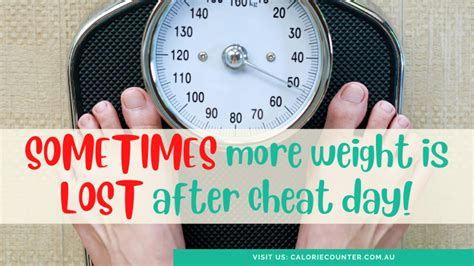 Why do I lose more weight after a cheat day?