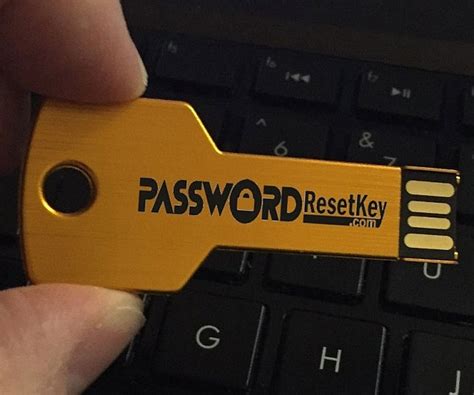 Why do I need a USB to reset my password?
