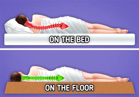 Why do I prefer sleeping on the floor?