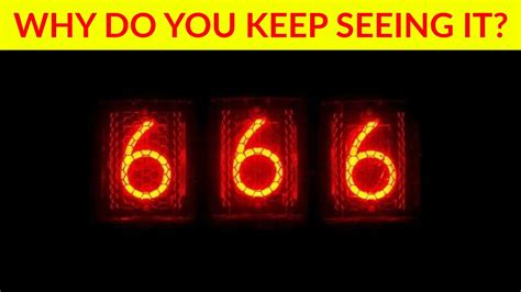 Why do I see 666?