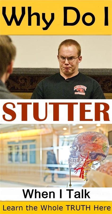 Why do I stutter when I talk?