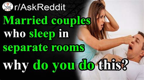 Why do Korean husband and wife sleep separately?