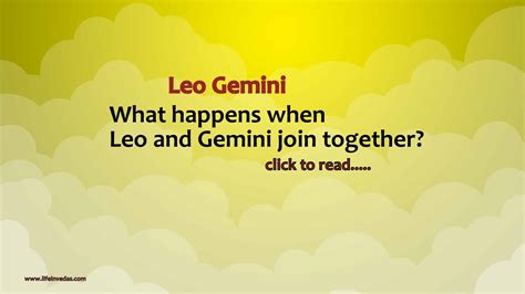 Why do Leo and Gemini not get along?