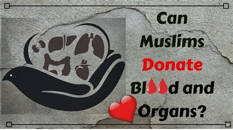 Why do Muslims donate blood?