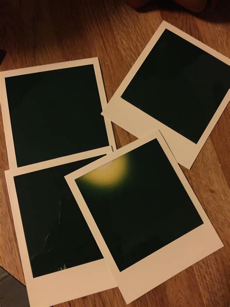 Why do Polaroids not develop?