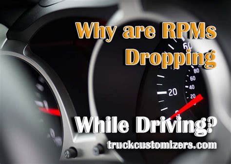 Why do RPMs drop?