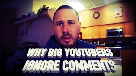 Why do YouTubers ignore comments?