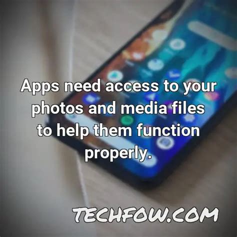 Why do apps want to access my photos?