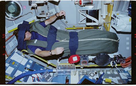 Why do astronauts sleep in water?