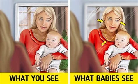 Why do babies stare at their mothers?