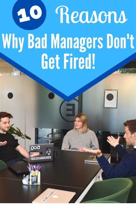 Why do bad bosses never get fired?