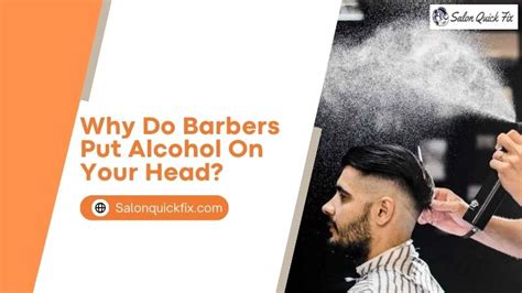 Why do barbers put ice after shaving?