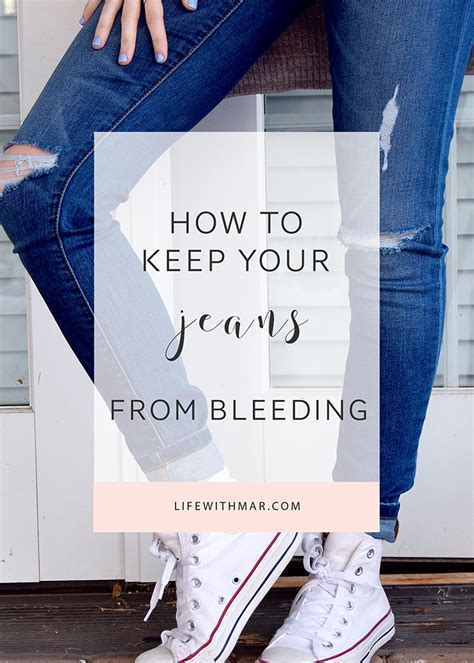 Why do black jeans bleed?