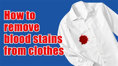 Why do blood stains never go away?