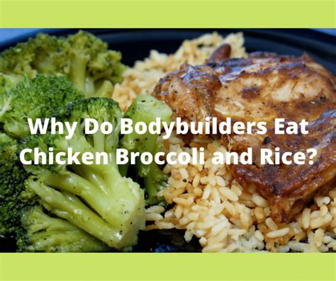 Why do bodybuilders eat chicken everyday?