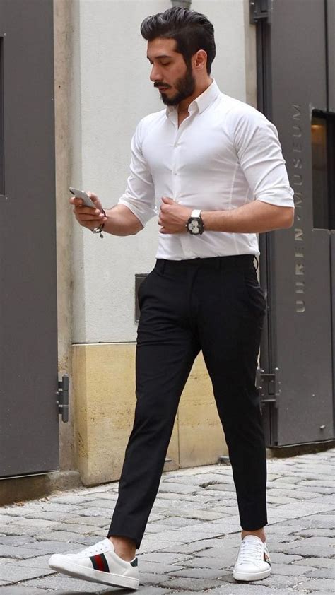 Why do boys look good in white shirts?