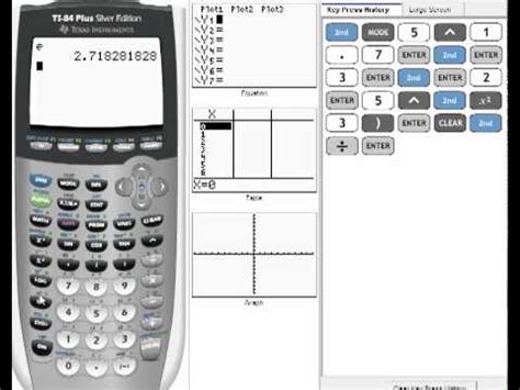 Why do calculators say E?