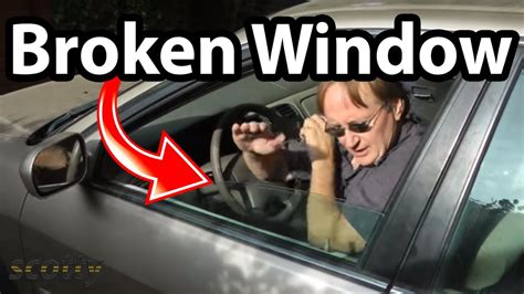 Why do car windows fall down?