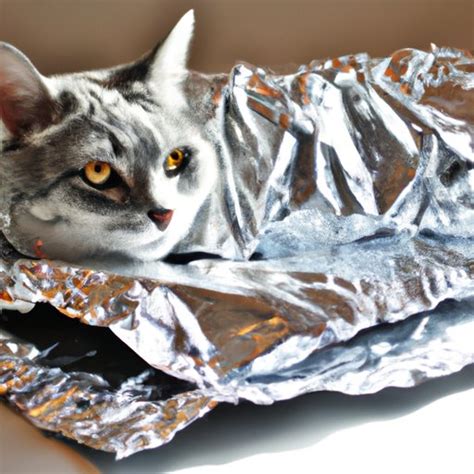 Why do cats avoid aluminum foil?